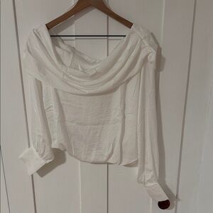 Dance & Marvel Elegant White Women's Top